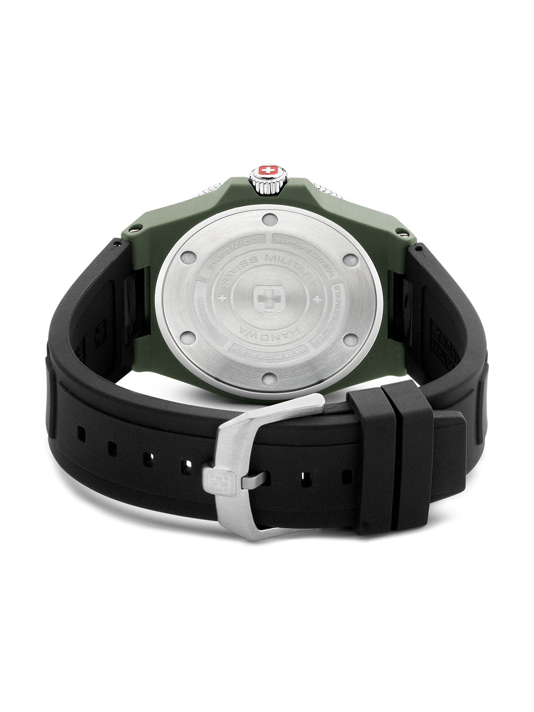 Swiss Military Hanowa SMWGN0001181 - Ocean Pioneer Swiss Made Green Watch For Men