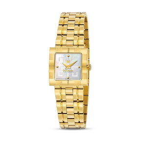 Guy Laroche Camille 2 Hands Square Dial MOP  SWISS MADE Watch for Women - GLWLG0000213