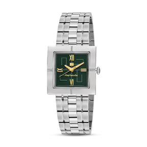 Guy Laroche Camille 3 Hands Green Square Dial SWISS MADE Watch for Men - GLWGG0000222