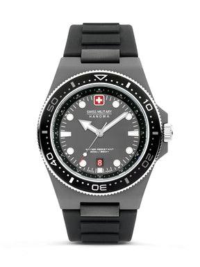 Swiss Military Hanowa SMWGN0001182 - Ocean Pioneer Swiss Made Grey Watch For Men