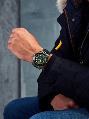 Swiss Military Hanowa SMWGN0001181 - Ocean Pioneer Swiss Made Green Watch For Men