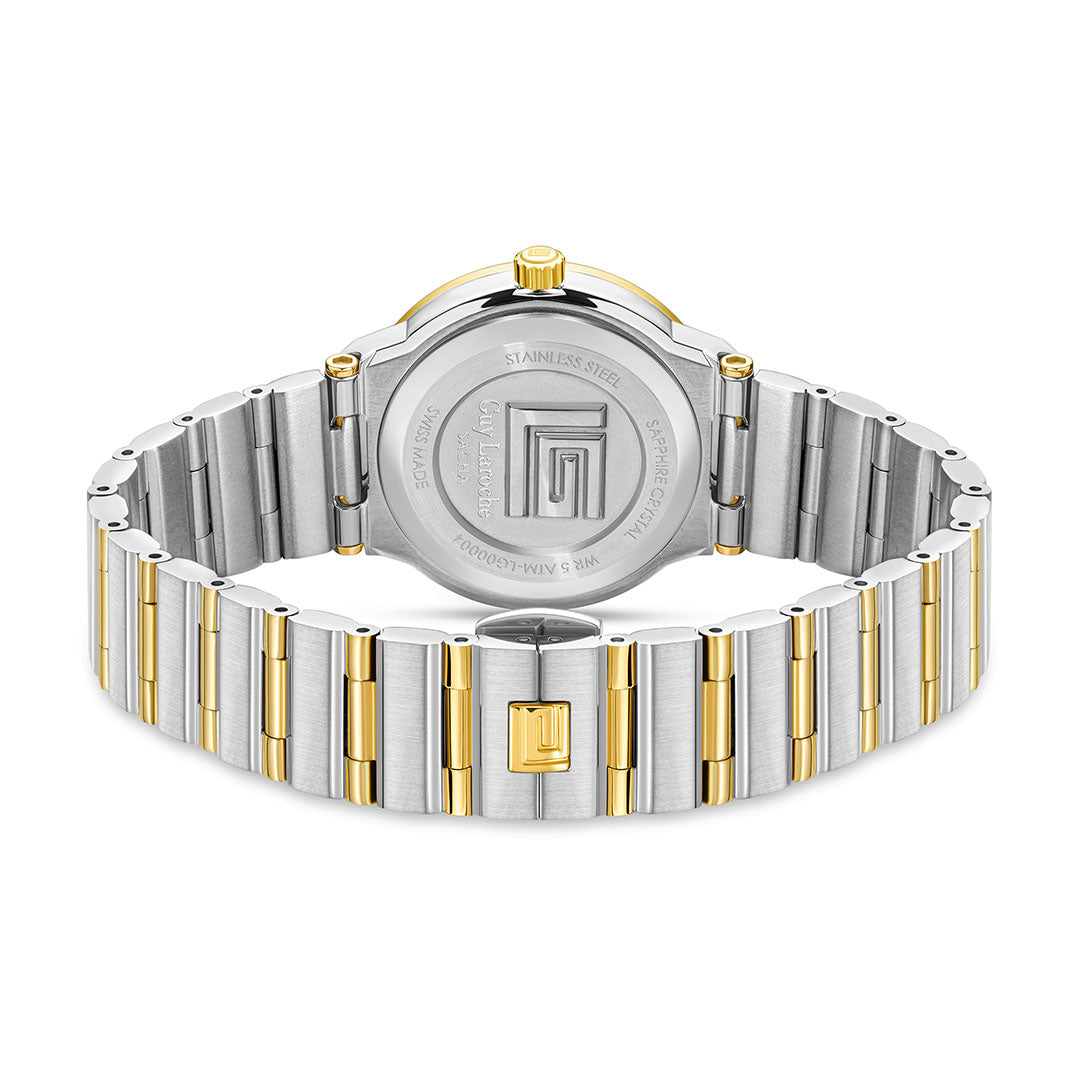 Guy Laroche Sacha 2 Hands Green Round Dial SWISS MADE Watch for Women - GLWLG0000415