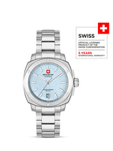 Swiss Military Hanowa SIRIUS Ice Blue Round Dial Analogue Swiss Made Watch For Mens-SMWGH0006502