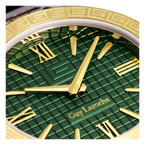 Guy Laroche Sacha 2 Hands Green Round Dial SWISS MADE Watch for Women - GLWLG0000415
