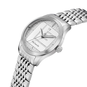 Guy Laroche Maxime 3 Hands Round Dial Silver SWISS MADE Watch for Men - GLWGG0001201