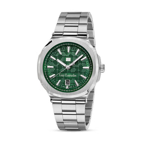 Guy Laroche Charlie 3 Hands Round Dial Green SWISS MADE Watch for Men - GLWGG0000316