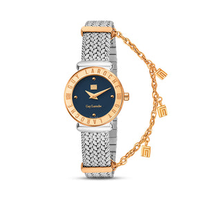 Guy Laroche Betty 2 HandsBlue Round Dial SWISS MADE Watch for Women - GLWLG0000913