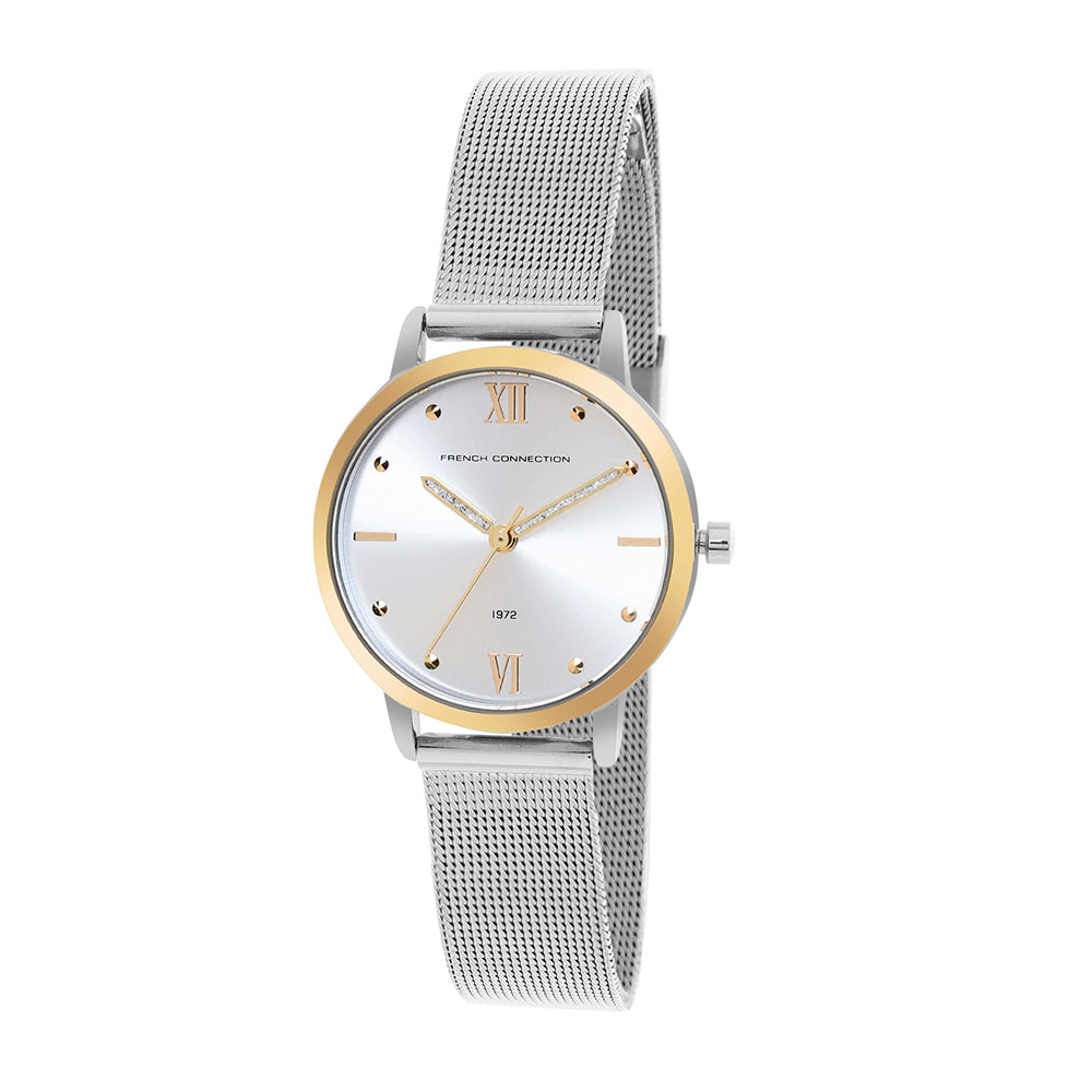 French Connection Analog Silver Dial Women's Watch-FCE20TM