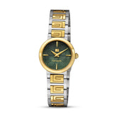 Guy Laroche Ariane 2 Hands Green Round Dial  MOP SWISS MADE Watch for Women - GLWLG0001003