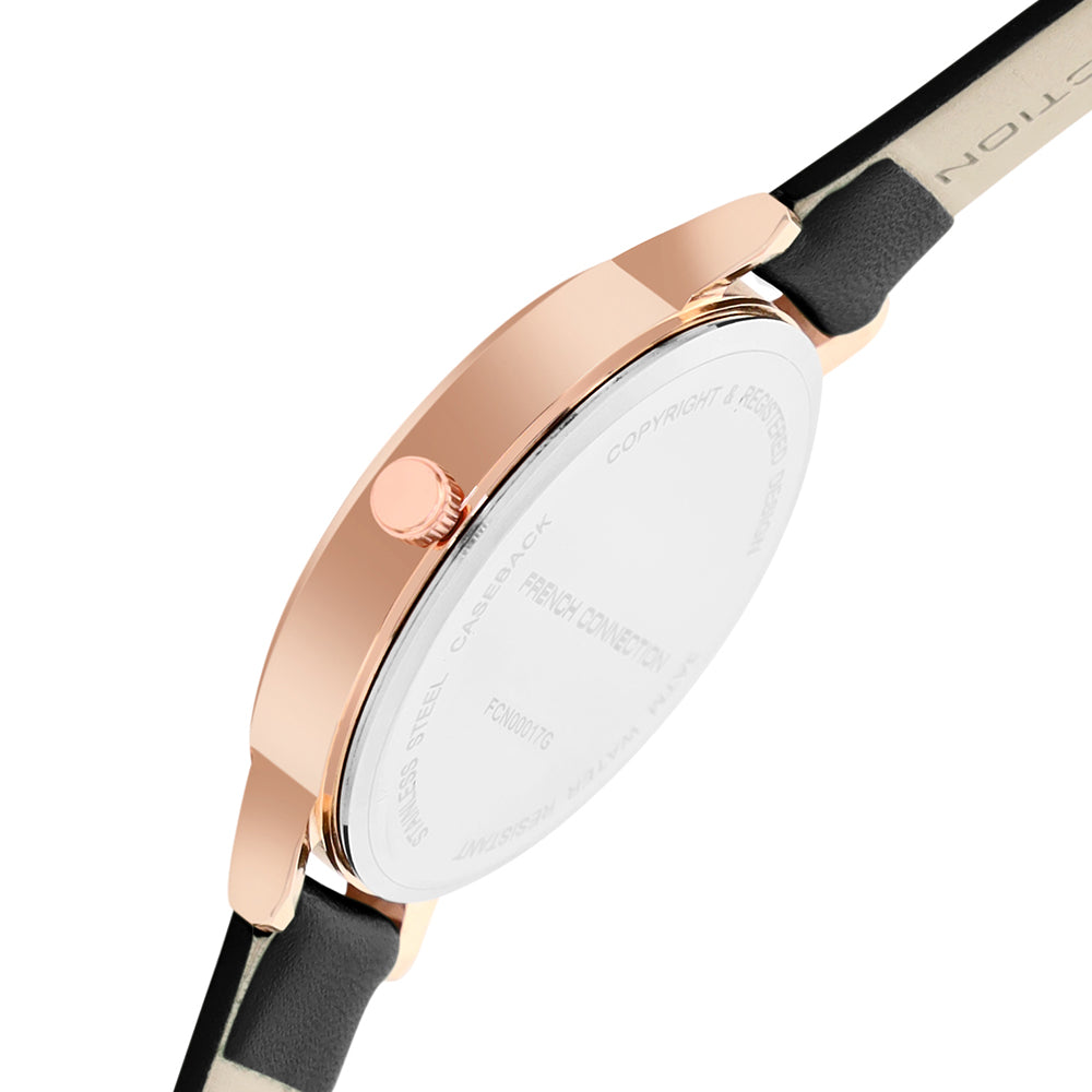 French Connection Analog Black Dial Women's Watch-FCN00017G