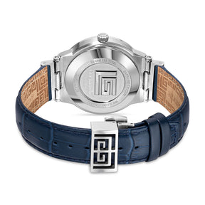 Guy Laroche Sacha 3 Hands Blue Round Dial SWISS MADE Watch for Men - GLWGA0000402