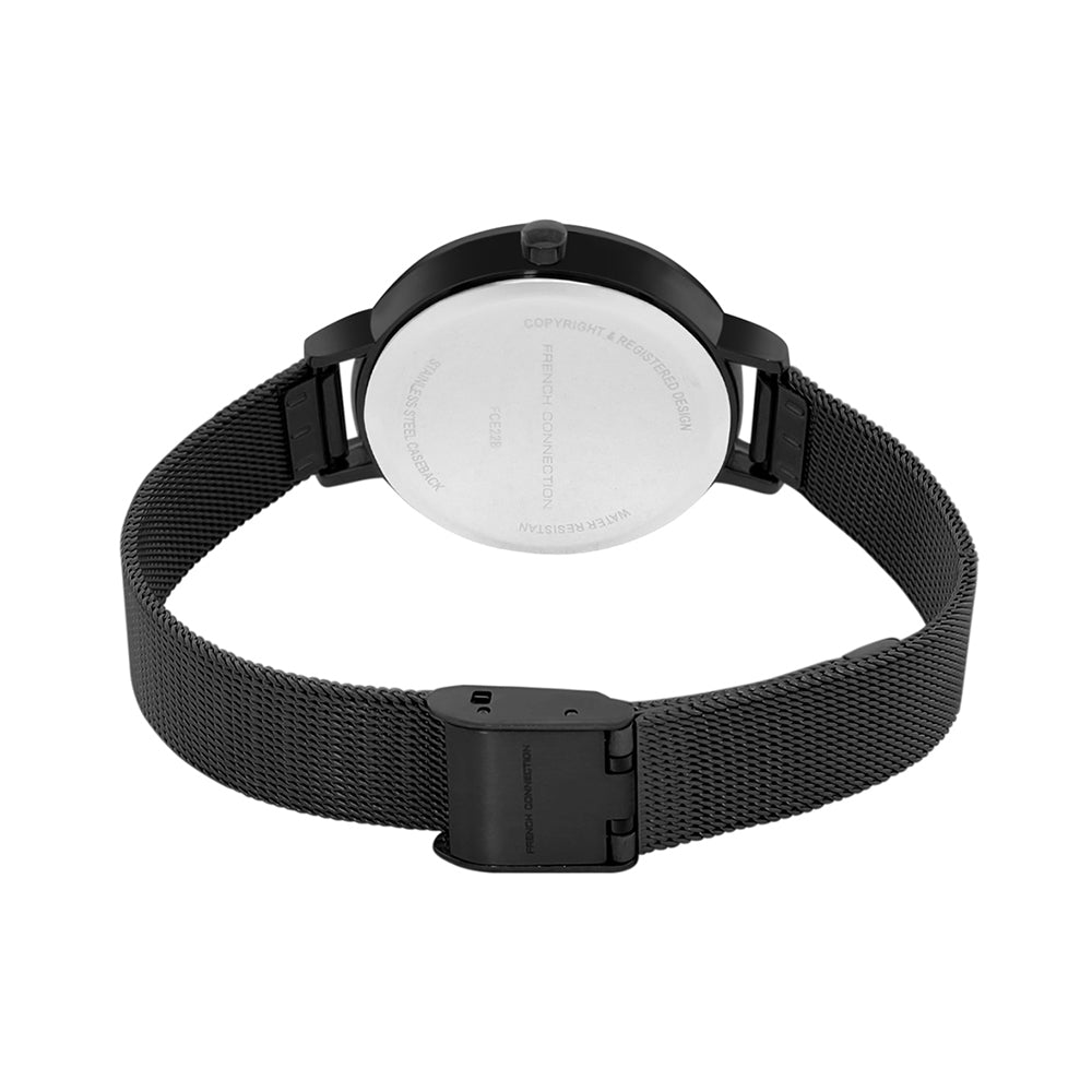French Connection Analog Black Dial Women's Watch-FCE22B