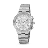 Guy Laroche Sacha Chronograph Round Dial White SWISS MADE Watch for Men - GLWGG0000411