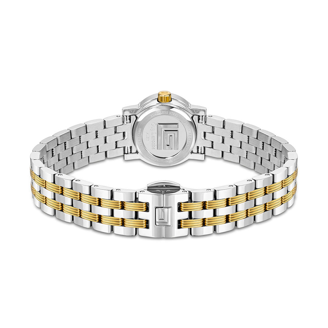 Guy Laroche Alex 2 Hands Round Dial MOP SWISS MADE Watch for Women - GLWLG0000119