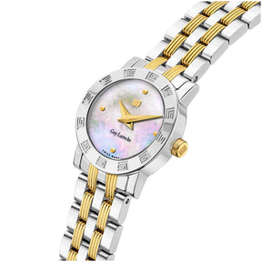 Guy Laroche Alex 2 Hands Round Dial MOP SWISS MADE Watch for Women - GLWLG0000119