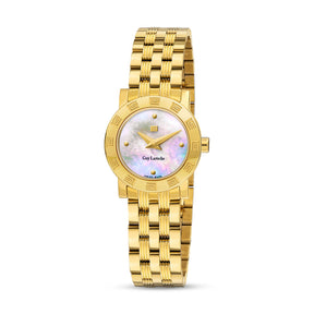 Guy Laroche Alex 2 Hands Round Dial MOP SWISS MADE Watch for Women - GLWLG0000121