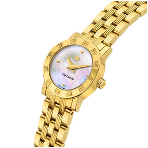 Guy Laroche Alex 2 Hands Round Dial MOP SWISS MADE Watch for Women - GLWLG0000121