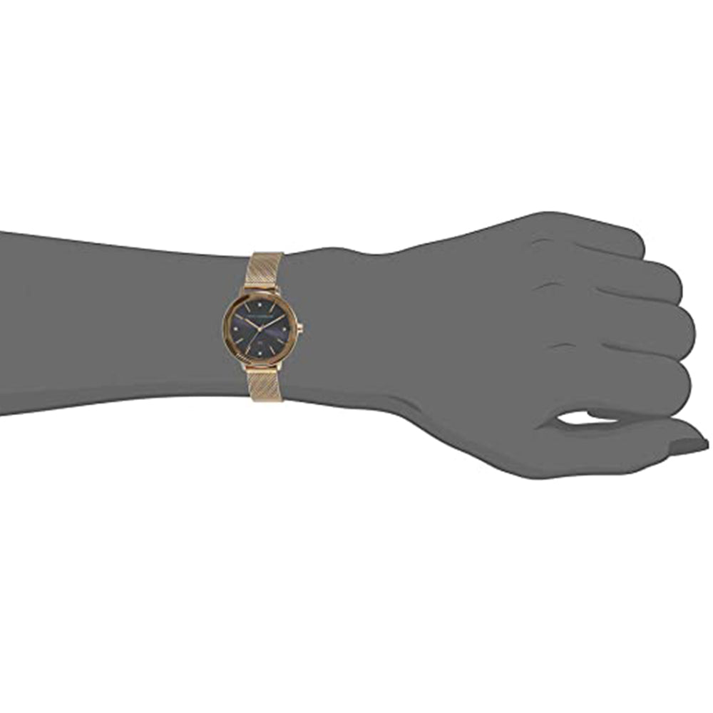 French Connection Analog Blue Dial Women's Watch-FC1318RGM-A