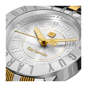 Guy Laroche Alex 3 Hands Silver Round Dial SWISS MADE Watch for Women - GLWLG0000125