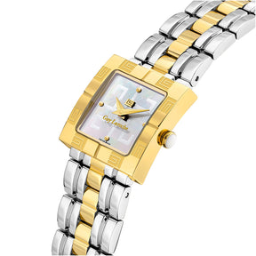 Guy Laroche Camille 2 Hands Square Dial MOP SWISS MADE Watch for Women - GLWLG0000212