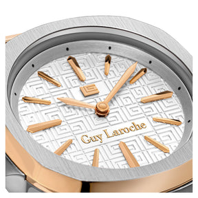 Guy Laroche Charlie 2 Hands Silver Round Dial SWISS MADE Watch for Women - GLWLG0000311