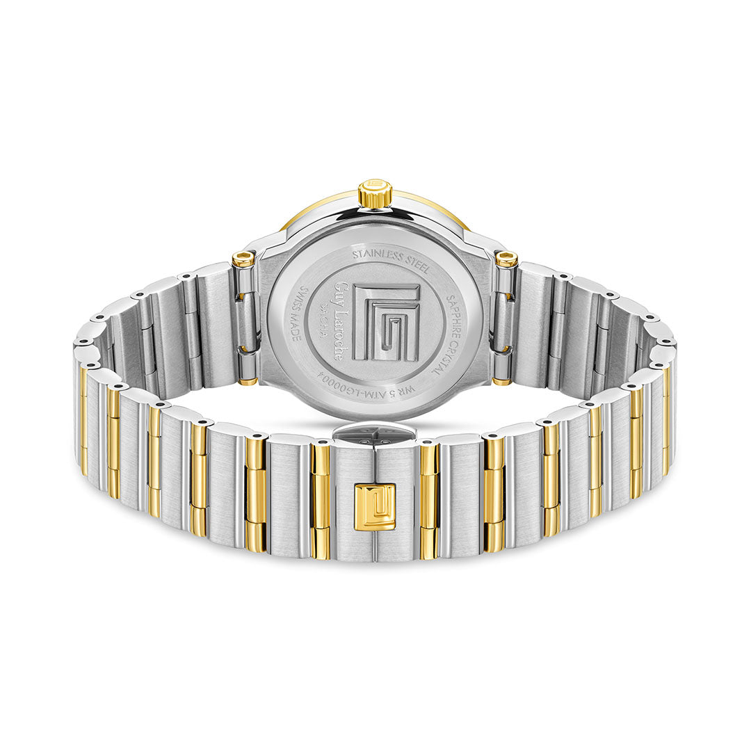 Guy Laroche Sacha 2 Hands Green Round Dial SWISS MADE Watch for Women - GLWLG0000415