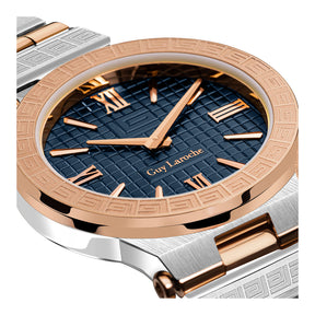 Guy Laroche Sacha 2 Hands Blue Round Dial SWISS MADE Watch for Women - GLWLG0000416