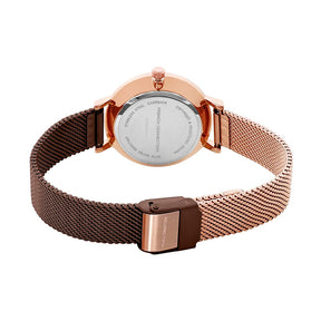 French Connection Analog Rose Gold Dial Women's Watch-FCN00020B