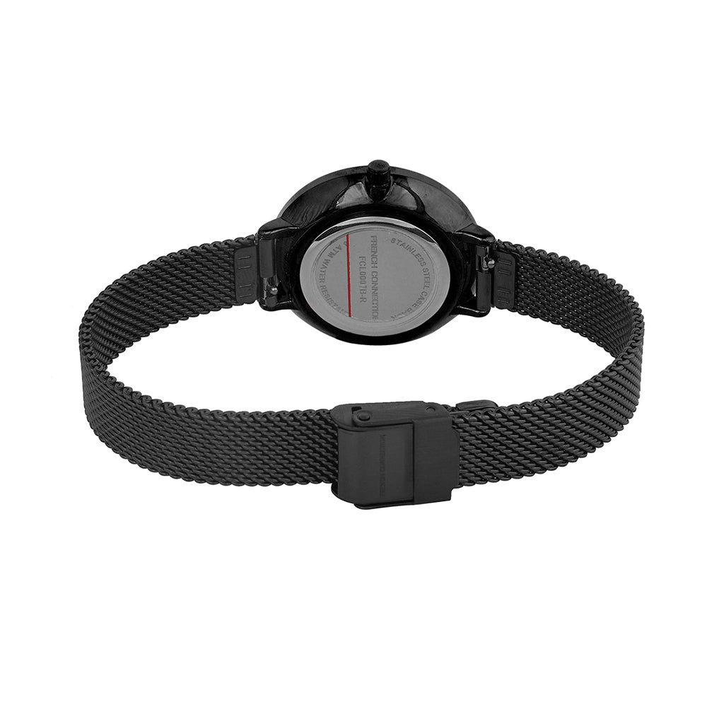 French Connection Analog Black Dial Women's Watch-FCL0007B-R