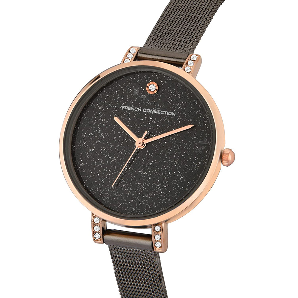 French Connection Analog Black Dial Women's Watch-FC23E