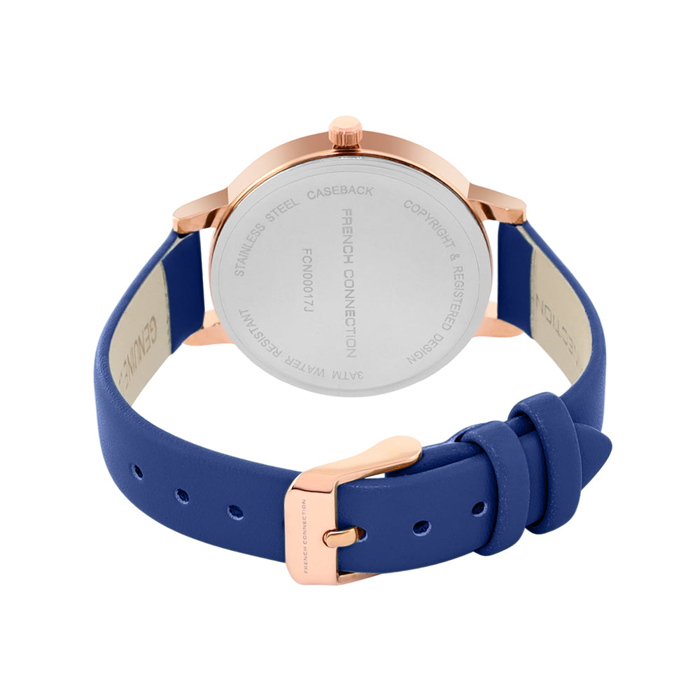 French Connection Analog Blue Dial Women's Watch-FCN00017J