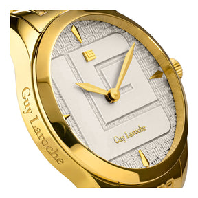 Guy Laroche Maxime 2 Hands White Round Dial SWISS MADE Watch for Women - GLWLG0001204