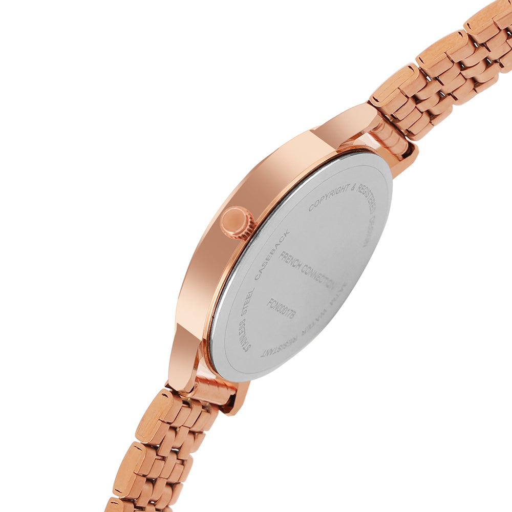 French Connection Analog Silver Dial Women's Watch-FCN00017B