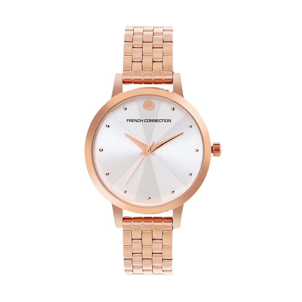French Connection Analog Silver Dial Women's Watch-FCN00017B
