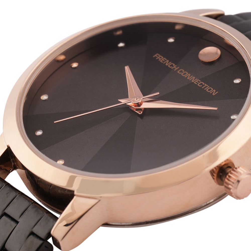 French Connection Analog Black Dial Women's Watch-FCN00017E