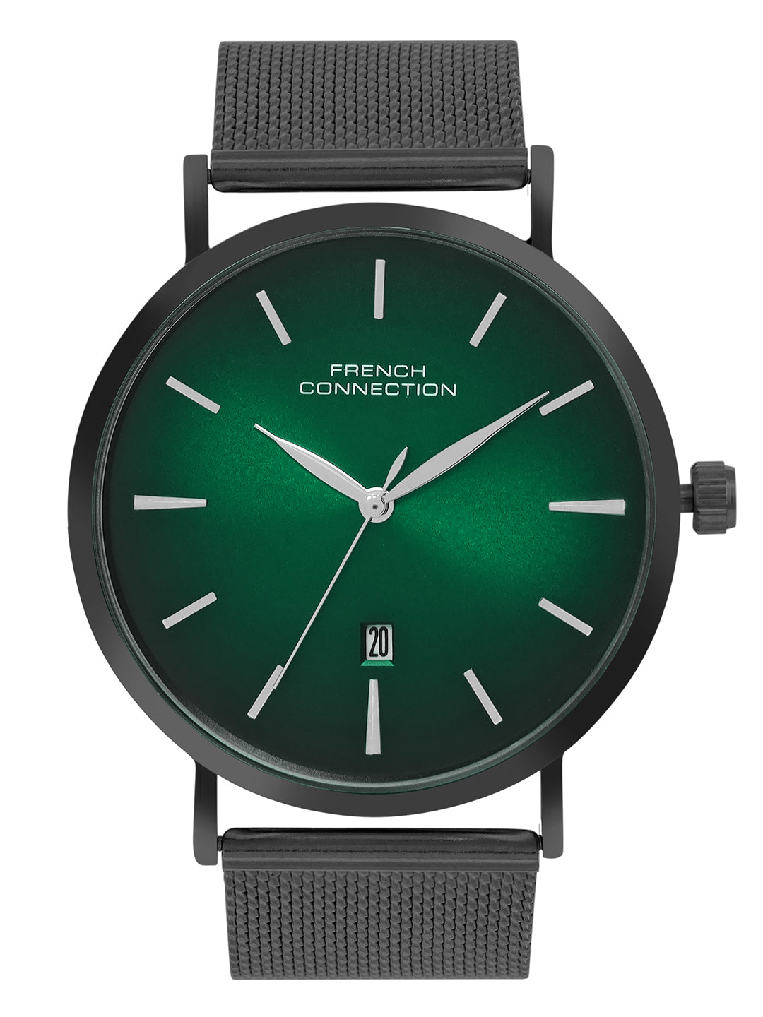 French Connection Analogue Green Dial Men's Watch -FCN086NBN