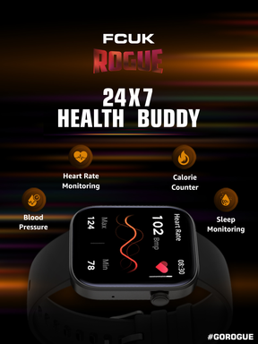 FCUK Rogue Full Touch Smartwatch- FCSW06-A