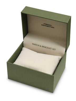 French Connection Rose Gold Pair Watch-FCN00011D