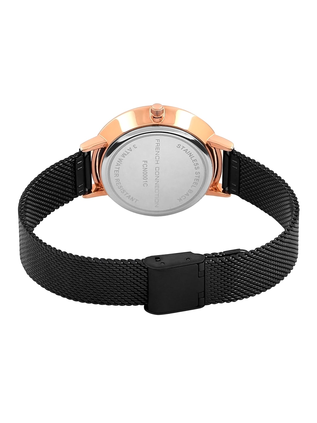 French Connection Analog Black Dial Women's Watch-FCN0001D