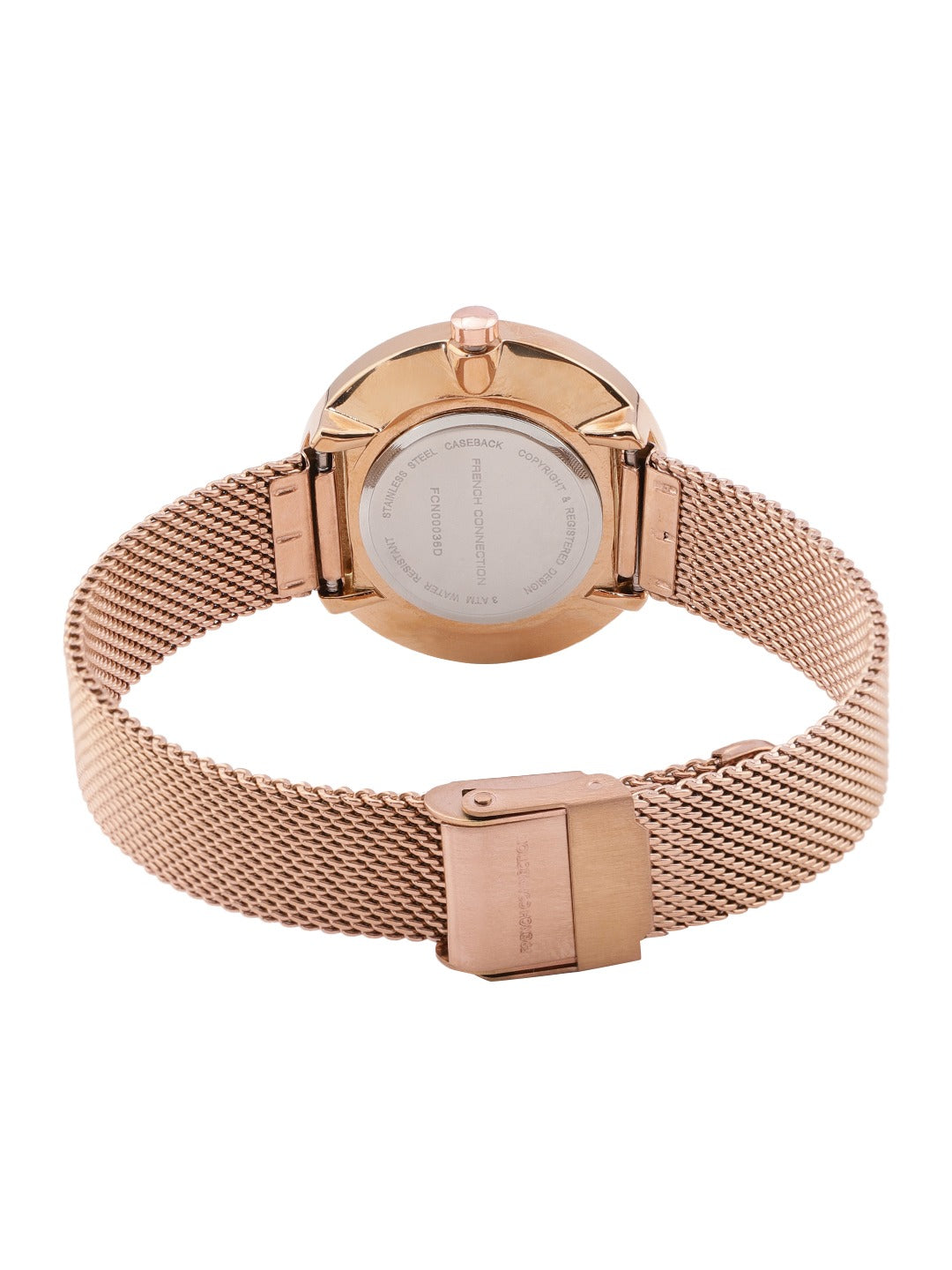 French Connection Analog Silver Dial Women's Watch-FCN00036D