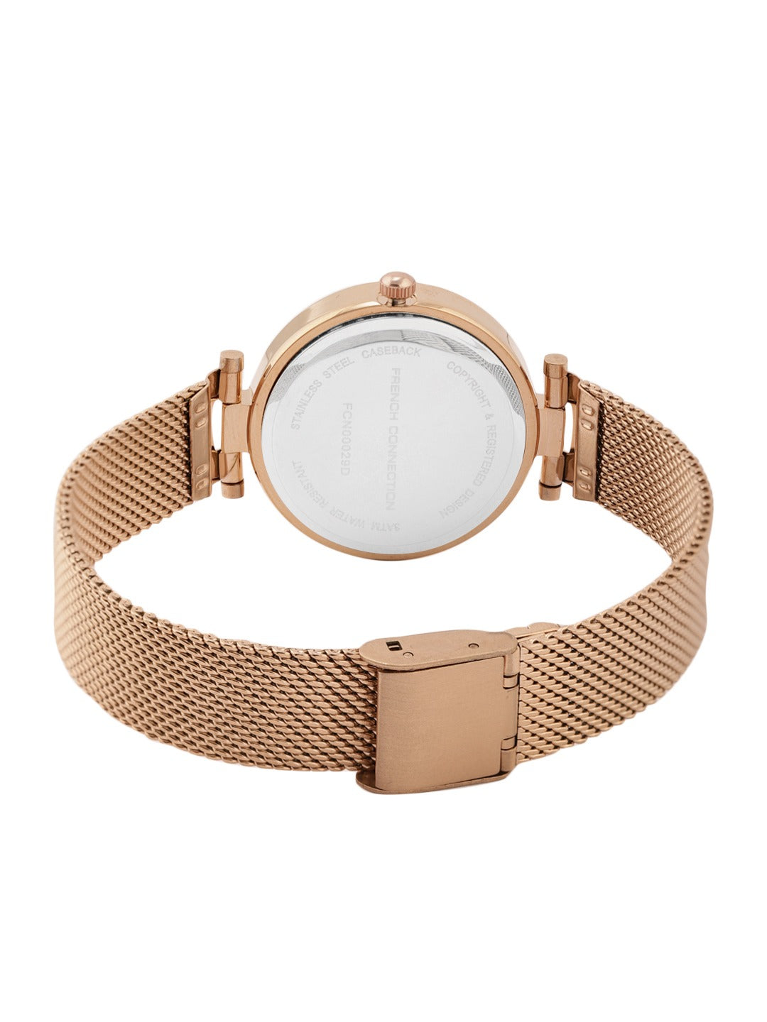 French Connection Analog White Dial Women's Watch-FCN00029D