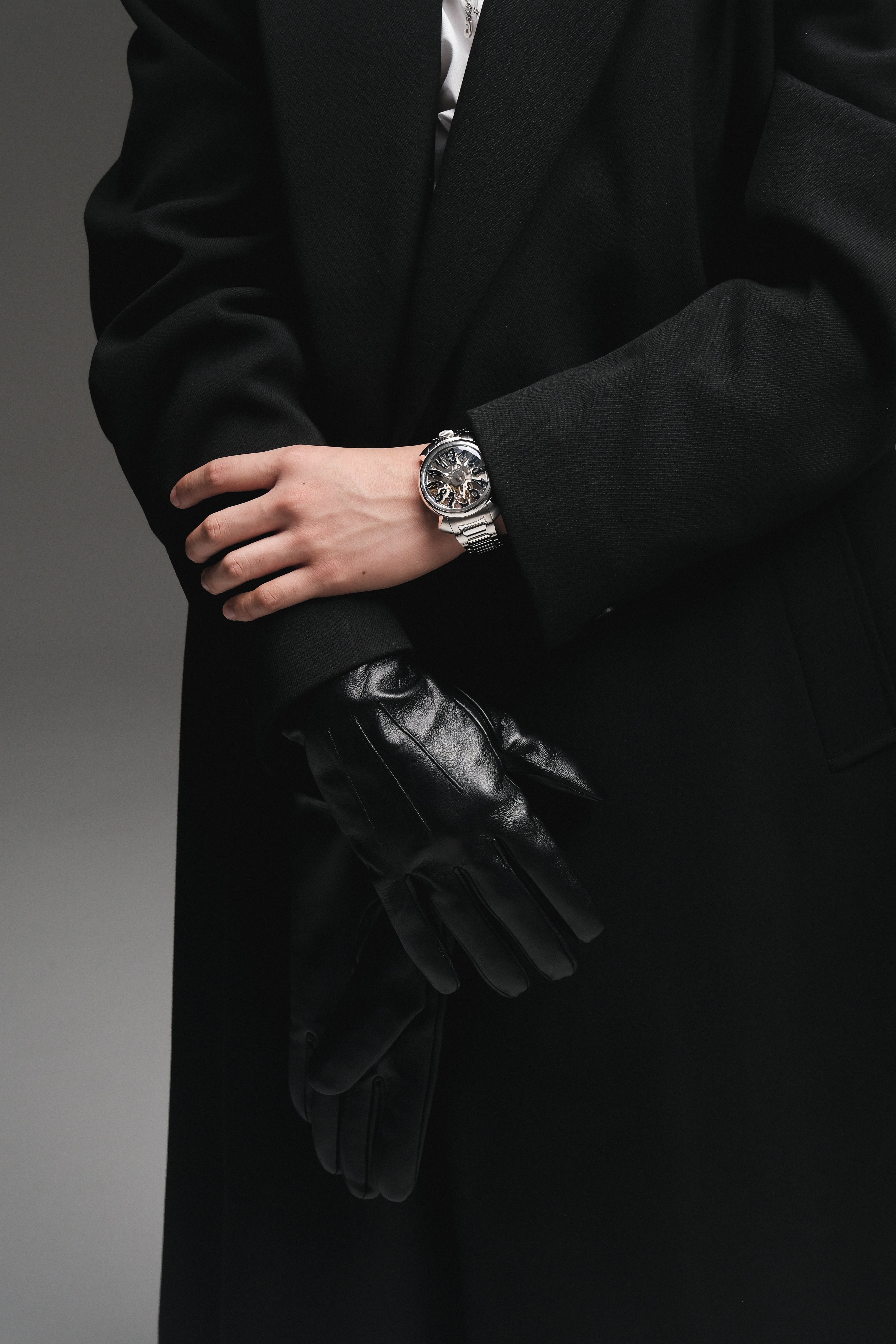 GaGà Milano Watch Manual Winding Mechanical 44mm Skeleton Dial Swiss Made watch for Unisex - 4310SK01S0STST0