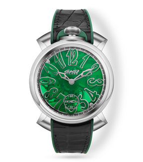 GaGà Milano Manual Winding Mechanical Movement Green Dial - 4310SK02S0YLGB0 Swiss Made watch for Unisex