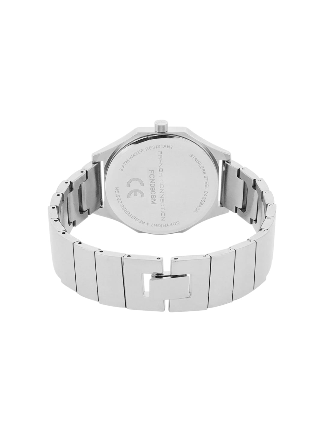 French Connection Analogue Silver Dial Women's Watch -FCN090SM