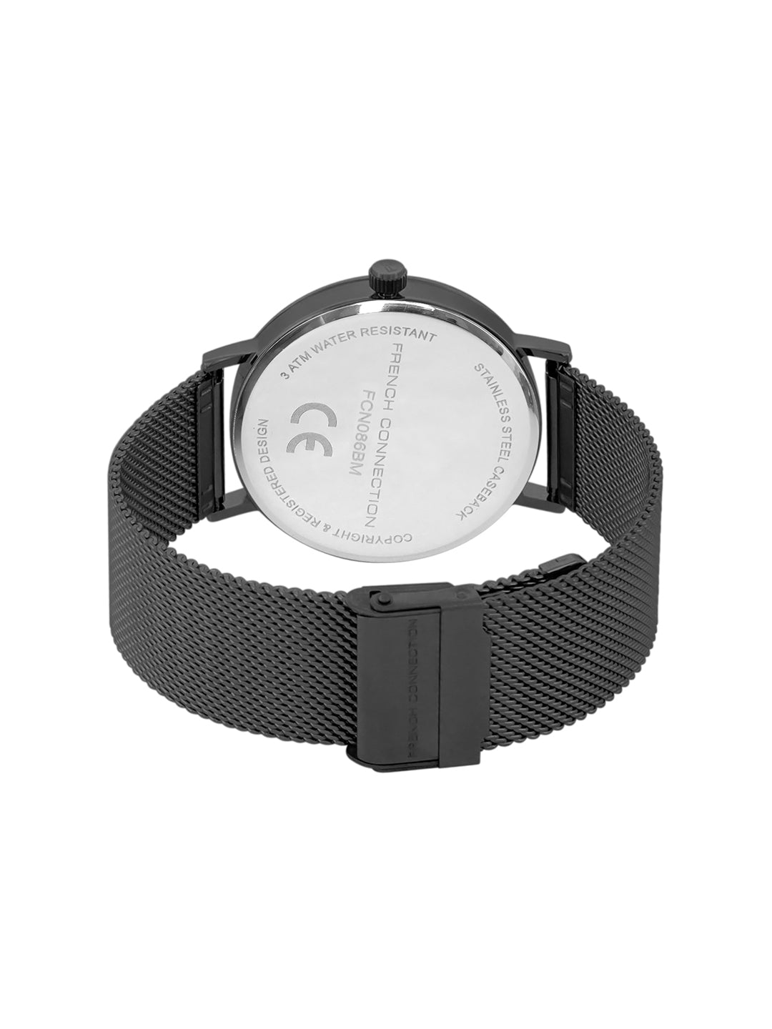 French Connection Analogue Maroon Dial Men's Watch -FCN086BM