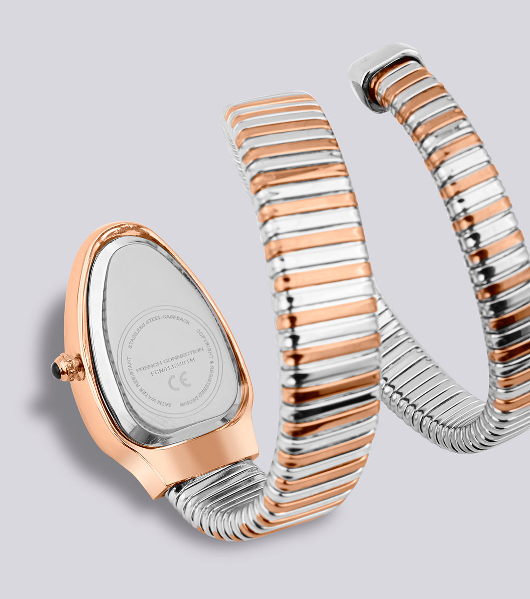 The Mystic Curve 2.0 Women’s Wrap Around Strap Analogue Watch | Blue Oval Dial Trendy Watch - FCN0132URTM