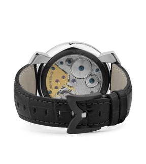 GaGà Milano Multicolor Round Black Dial Manual Winding Mechanical Classic Design Swiss Made watch for Men - 5015MN01SCLABM0
