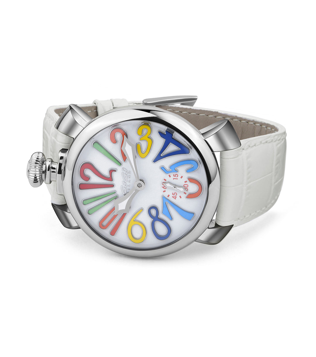 GaGà Milano Multicolor Round MOP Dial Blends Classic Design Swiss Made watch for women - 5020MN01S0LAWH0