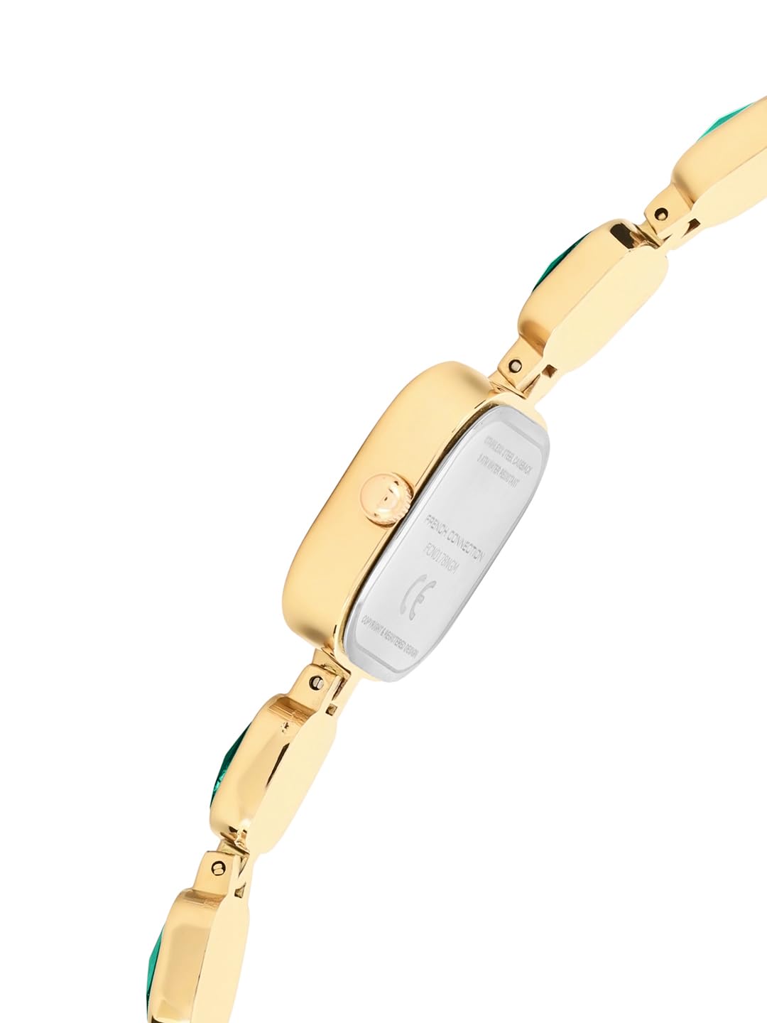 French Connection Auroraé Green Dial with Gold Strap Womens Analog Watch | FCN0178NGM