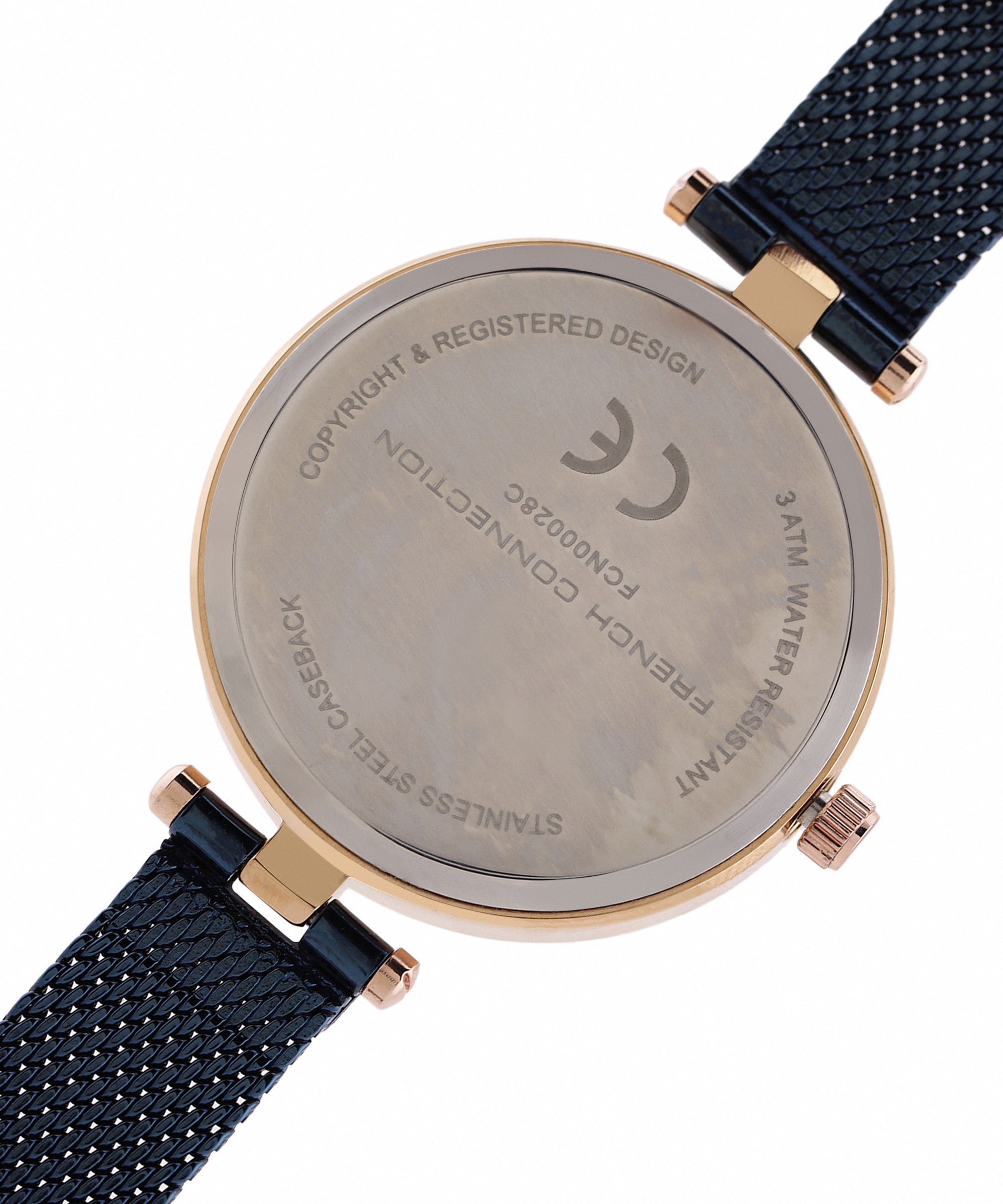 French Connection Analog Blue Dial Womens Watch-FCN00028C